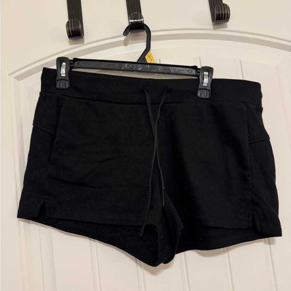 Black Drawstring Shorts